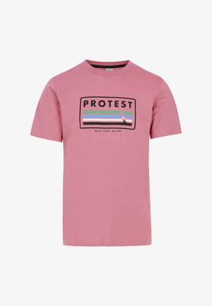 Protest, T-shirt print - duskskypink