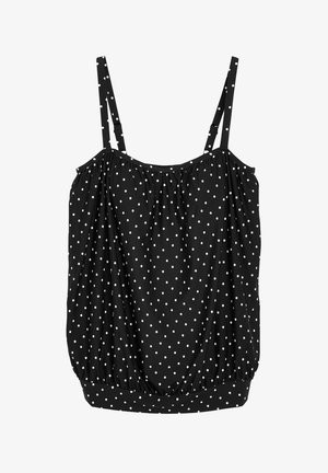 BUBBLE HEM  - Bikinitop - black spot