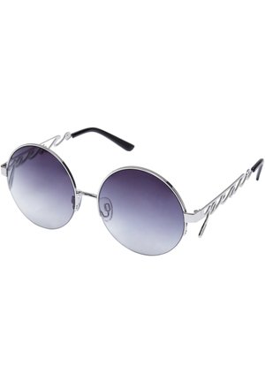 Urban Classics UNISEX PEACE - Lunettes de soleil - black silver
