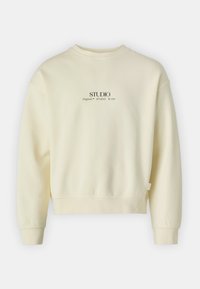 JORBROOKLYN GRAPHIC CREW NECK - Sweatshirt - antique white