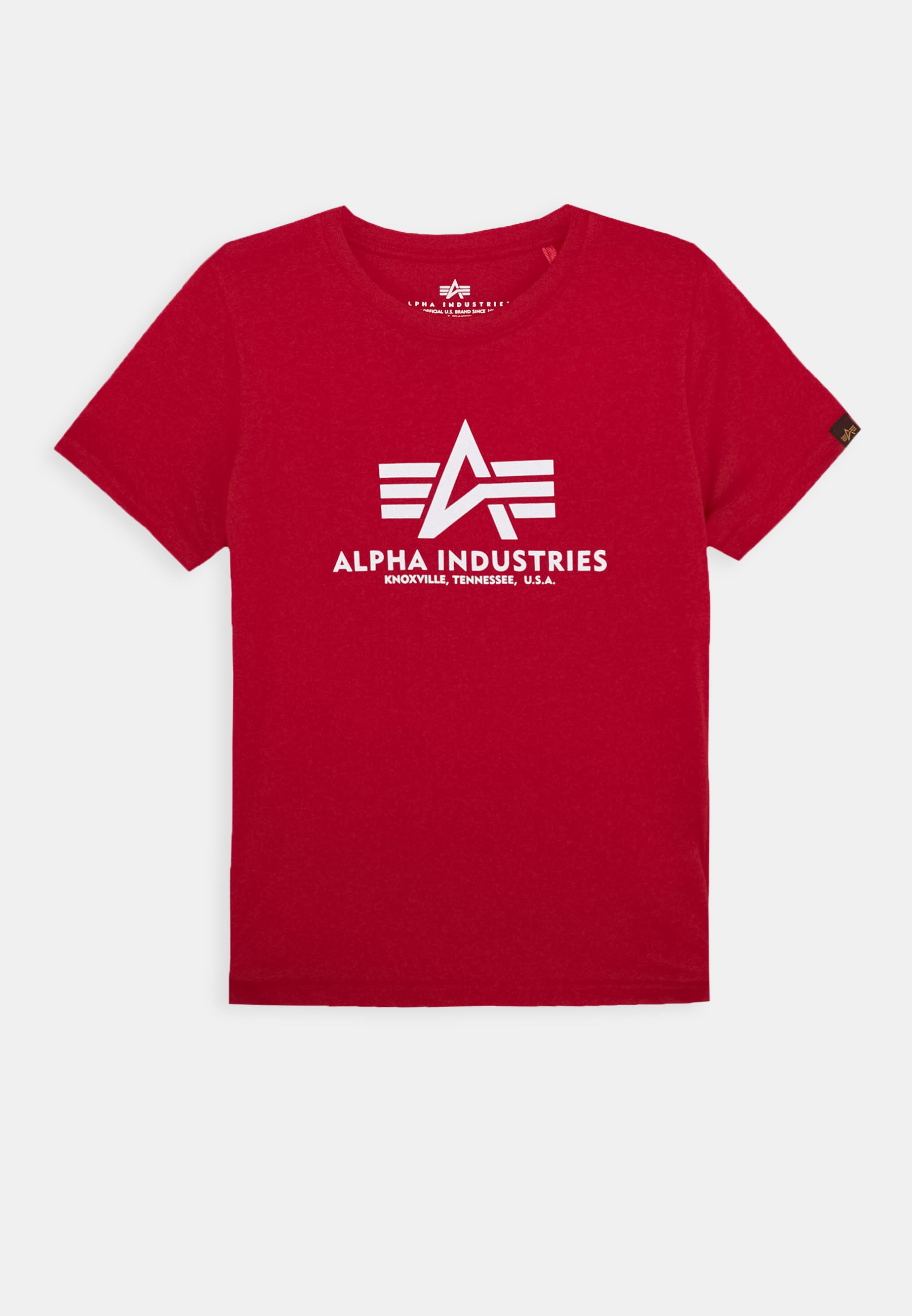 Alpha Industries Basic T Small Logo Wmn T-Shirt Donna In Cotone, Con Stampa In Lamina E Logo Su Manica - Vestibilità Regolare - 2