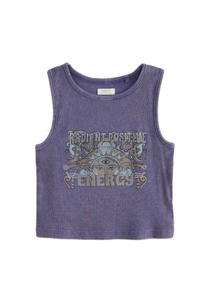 GRAPHIC BOXY  - Tops - purple celestial