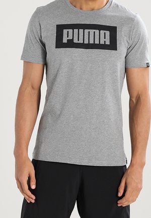 T-shirt med print - grey