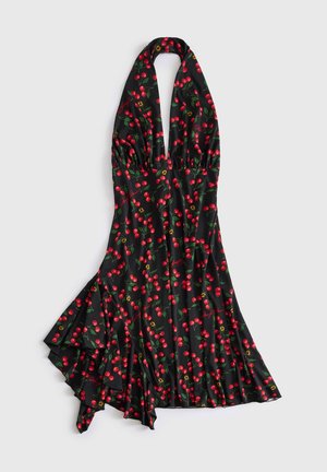 Guess, BEDRUCKTES NECKHOLDER-MINI DRESS - Robe de jour - mehrfarbig schwarz