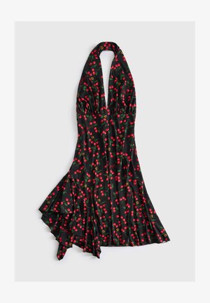 Guess, BEDRUCKTES NECKHOLDER-MINI DRESS - Robe de jour - mehrfarbig schwarz