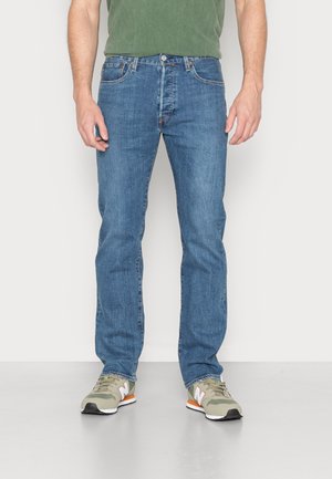 Jeans straight leg - blue denim
