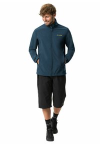 Vaude - ME HURRICANE IV - Softshell dzseki - dunkelblau Miniatűr kép 1