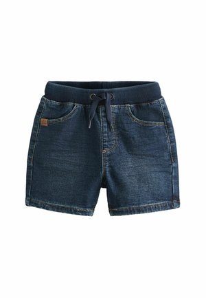 PULL-ON REGULAR FIT - Farkkushortsit - dark wash