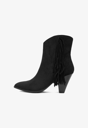 Cowboy/motoros bokacsizma - black