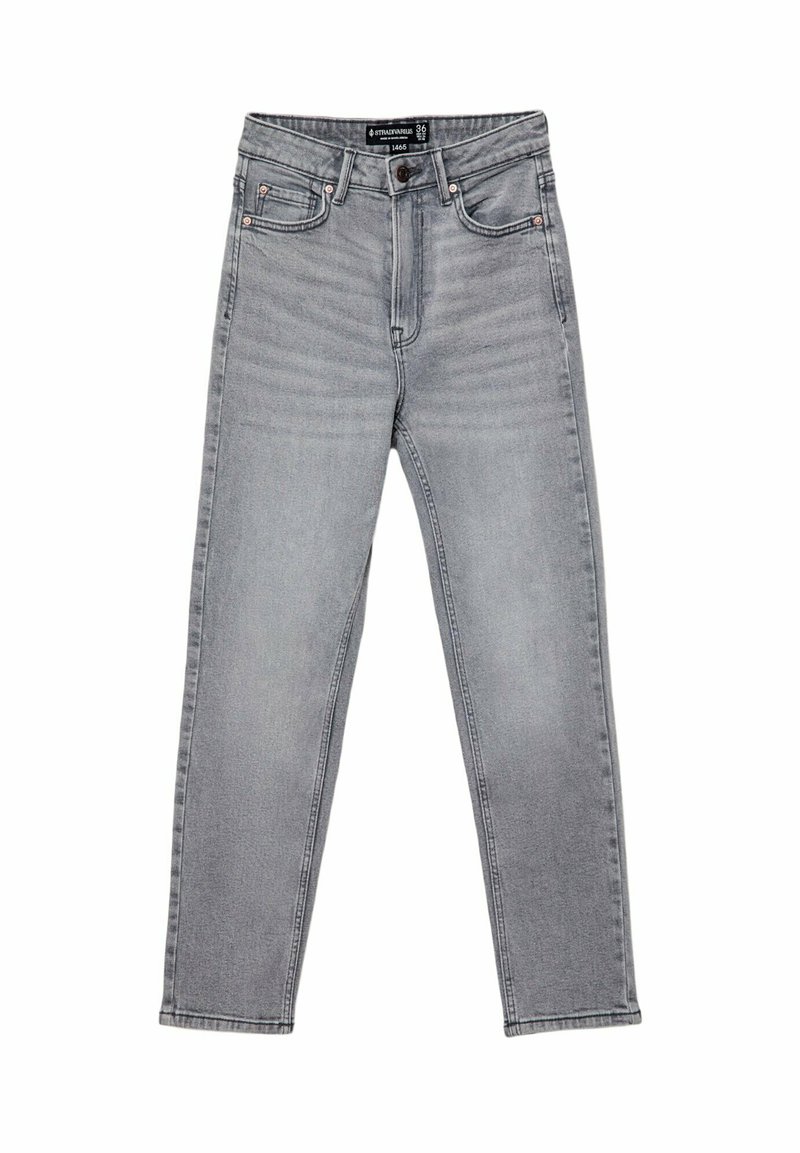 Stradivarius Slim fit jeans blauwgrijs Stradivarius Slim fit jeans blauwgrijs