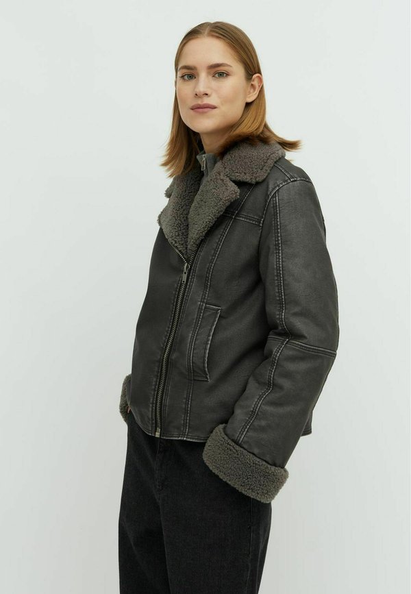 SHERLICE-M - Kunstlederjacke - worn magnet