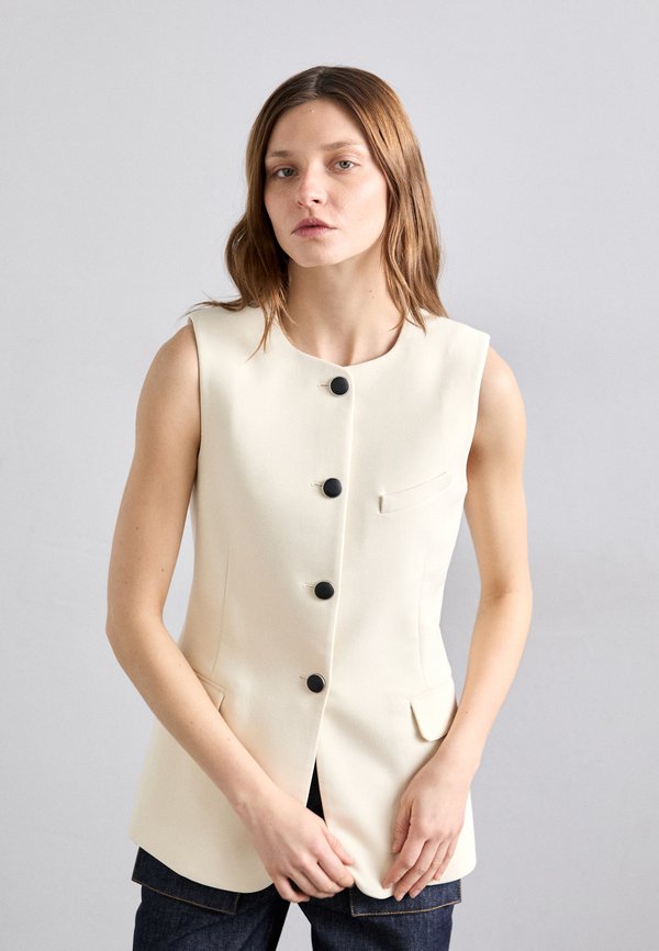 BARTLET VEST - Waistcoat - ivory