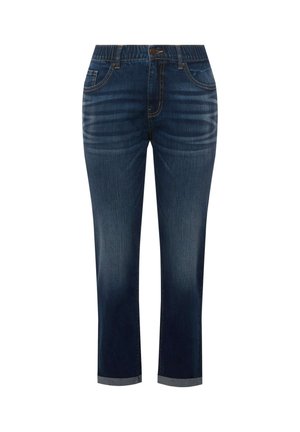 Ulla Popken BOYFRIEND - Jeans Straight Leg - blue denim