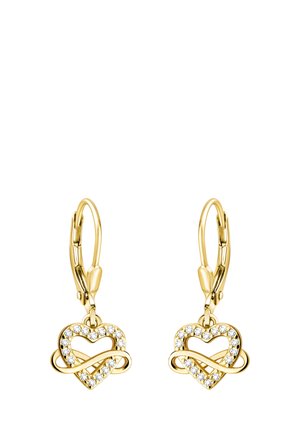 HEART INFINITY - Ohrringe - gold coloured