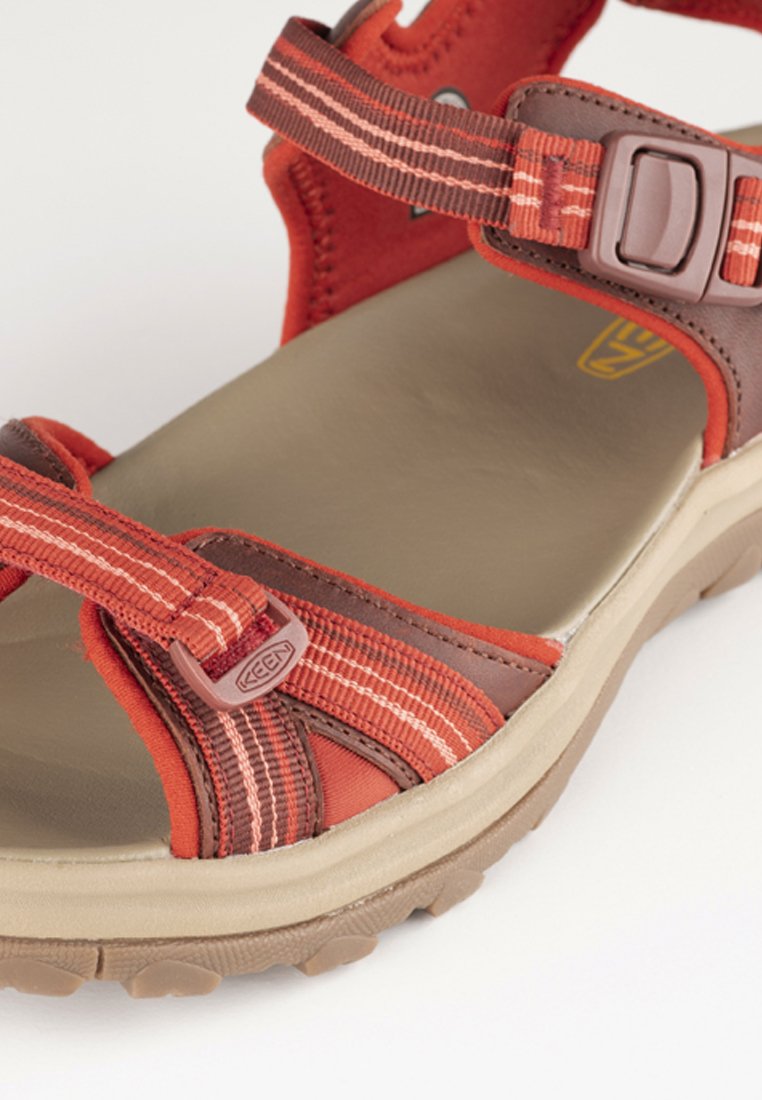 Damen Sportbekleidung | Keen Trekkingsandale dark red/coral/dunkelrot - QV82916 Damen Sportbekleidung | Keen Trekkingsandale dark red/coral/dunkelrot - QV82916