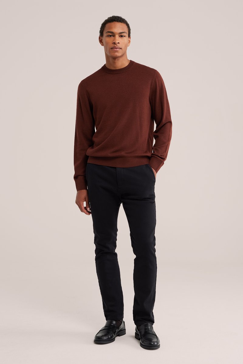 WE Fashion THE JOG - Nohavice chinos - black