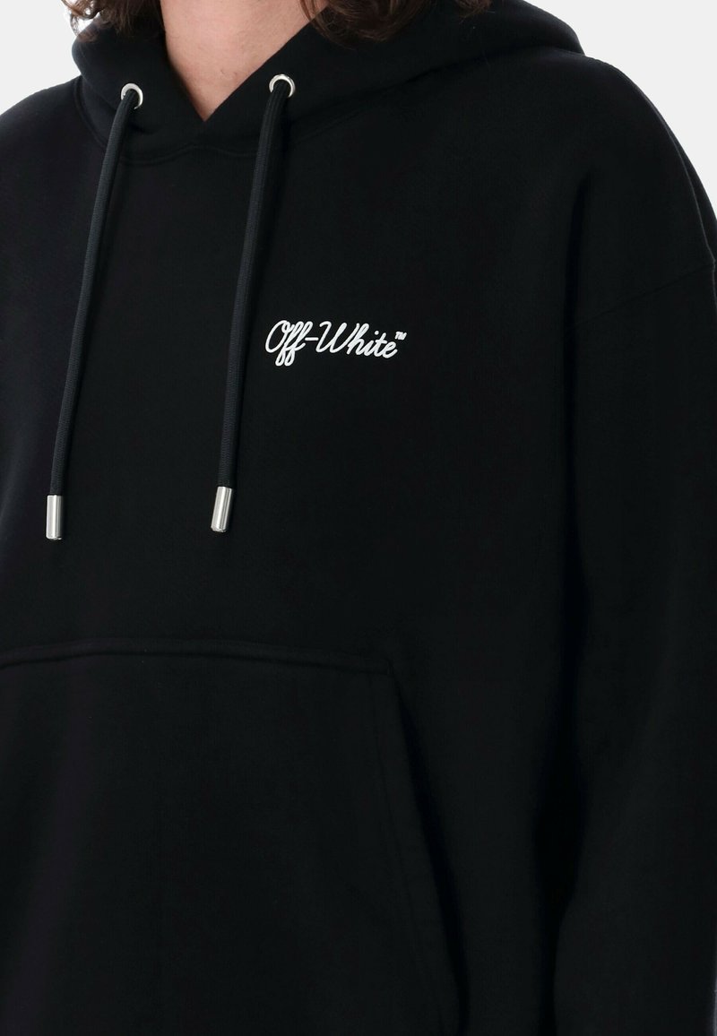 Felpa Con Cappuccio SKI-DOO Uomo 2XL – Nera Con Logo Bianco, Zip Integrale
