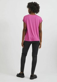 VILA VIELLETTE S/S  NOOS - T-shirts basic - magenta haze