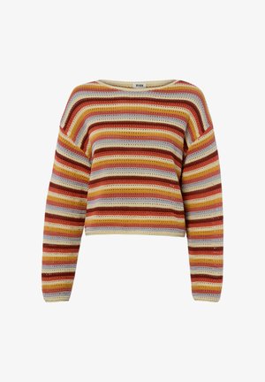 DRYKORN, DRYKORN PULLOVER IMENIA - Strickpullover - terra gelb