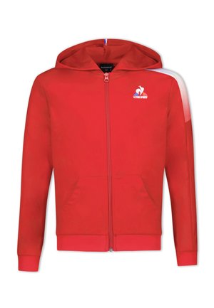 TRICOLORE UNISEX - Jersey con capucha - red