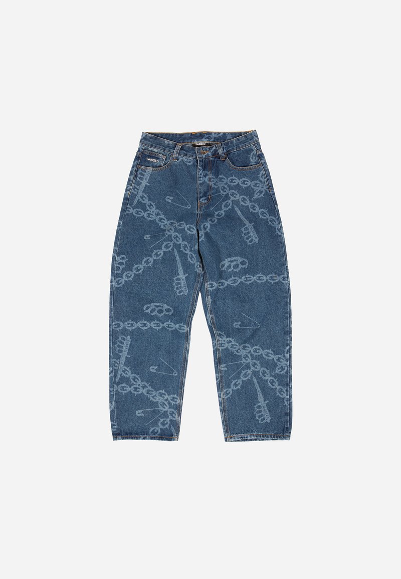 Wasted Paris Relaxed fit jeans lichtblauw denim Wasted Paris Relaxed fit jeans lichtblauw denim