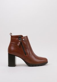 Sandra Fontán LINDA - Boots à talons - camel