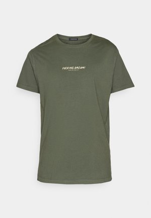 Kaotiko AZTEC UNISEX - T-shirt imprimé - army