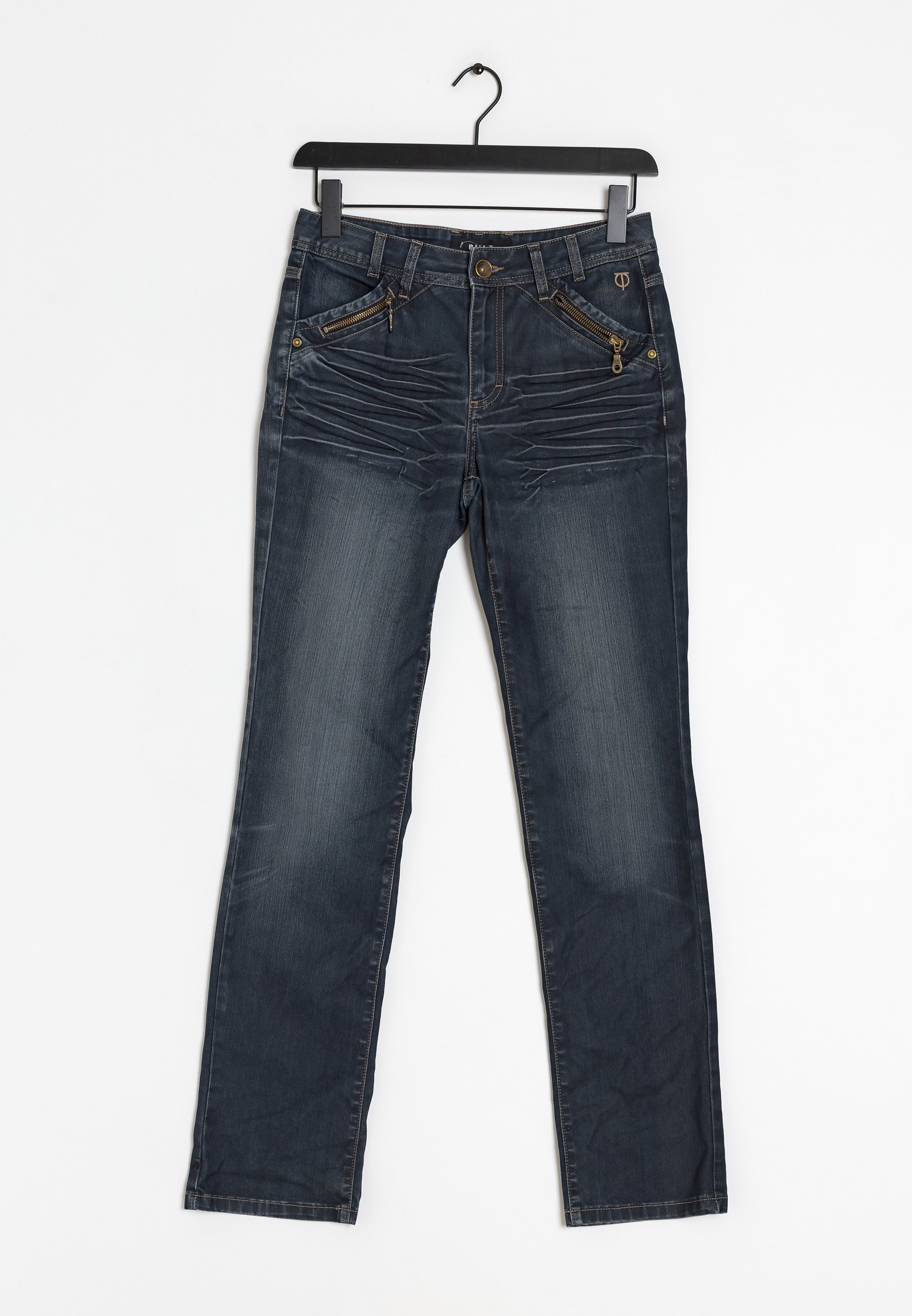 PULZ Jeans Straight Leg blue/blå (Pre-owned) - Main Image