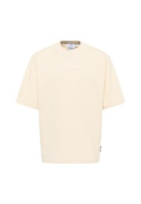 UNISEX - Apdrukāts T-krekls - beige
