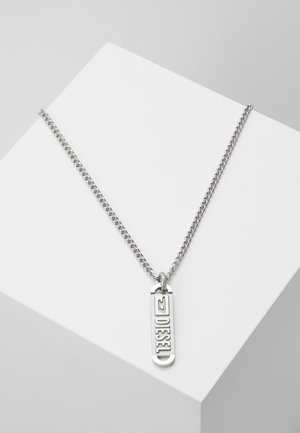 SINGLE PENDANT - Necklace - silver-coloured