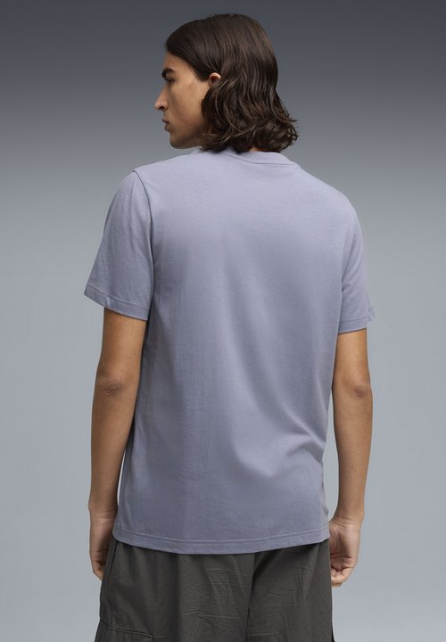 PUMA LOGO TEE - Basic T-shirt - gray sky — photo 3