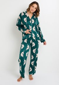 Non sélectionné, multico vert