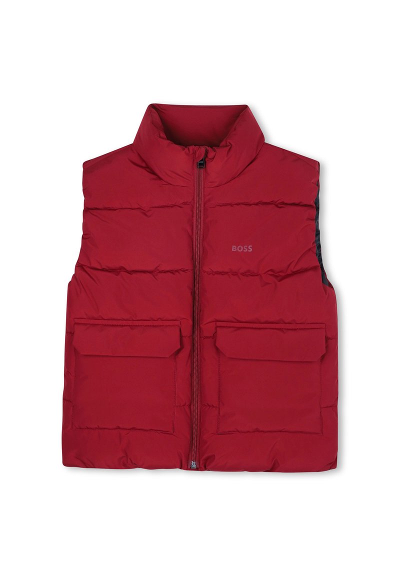 BOSS Kidswear Bodywarmer rood BOSS Kidswear Bodywarmer rood
