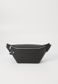 MICRO PEBBLE WAISTBAG - Ledvinka - black