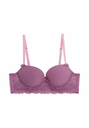ANNA LONGLINE BALCONY  - Push-up BH - dark pink