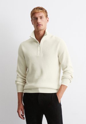 Marc O'Polo AUS SOFTEM MIX - Strickpullover - gray silk