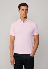 Hackett London SLIM FIT LOGO - Polokošeľa - pink