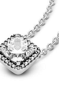 Pandora SQUARE SPARKLE HALO  - Náhrdelník - silver coloured