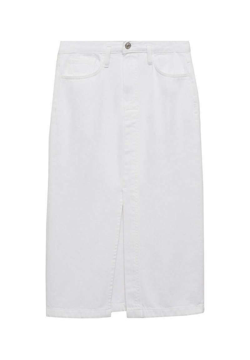 Mango Jeansrok wit Mango Jeansrok wit