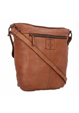 Cross body bag - charming cognac