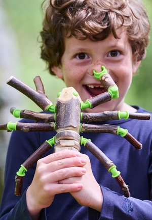 HABA, HABA TERRA KIDS - CONNECTORS - STARTER-CONSTRUCTIESET II UNISEX - Building blocks - multi