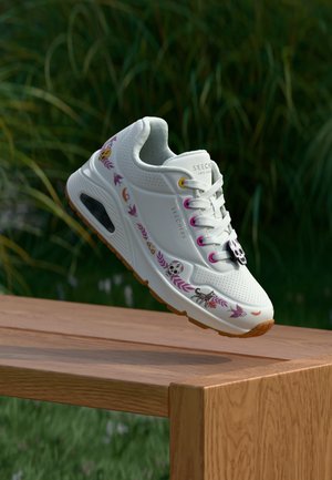 Skechers UNO - Sneakers basse - white/mutli colored