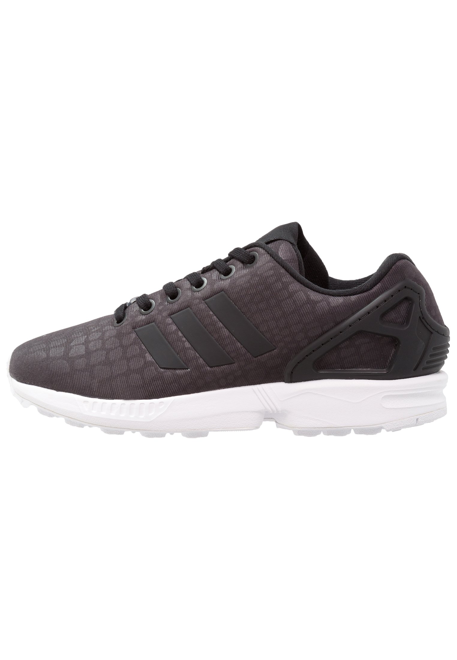 adidas Originals ZX FLUX W - Sneakers laag - core black/footwear  white/Zwart - Zalando.nl