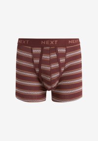Next 4 PACK - Trunks - blue green textured stripe