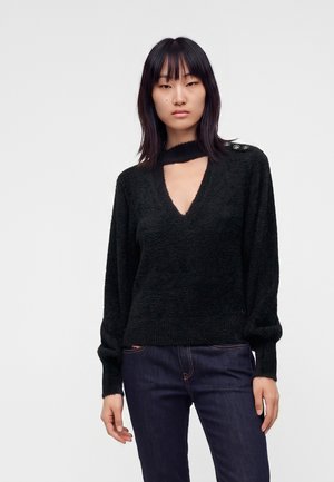 Guess, CHOCKER JAYCEE - Pullover - jet black
