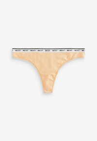 Next MONO PRINT RICH LOGO KNICKERS FOUR PACK - String - orange pumpkin print