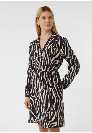 Abito a camicia - schwarz