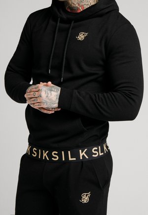 Felpa con cappuccio - black