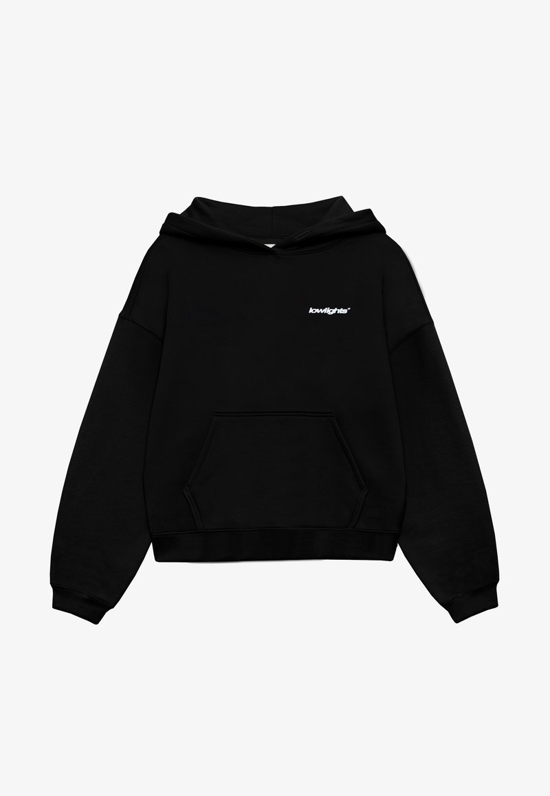 LOW LIGHTS STUDIOS® BASIC LOGO HOODIE - Sweatshirt - black