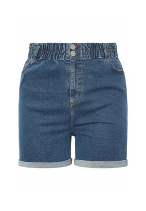 Farkkushortsit - mid blue